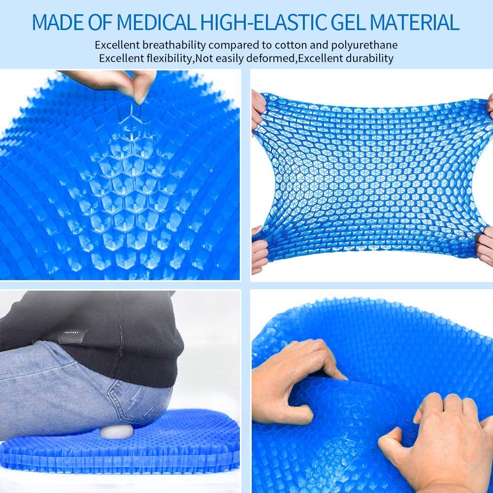 Comfortsage Medical-Grade Gel Seat Cushion